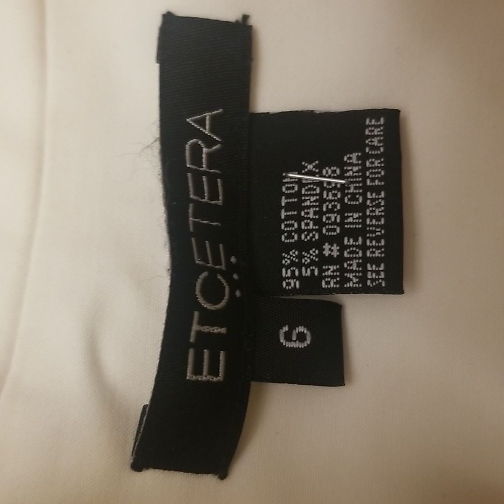 She's Electrifying Etcetera White Jacket. Size Sm… - image 8